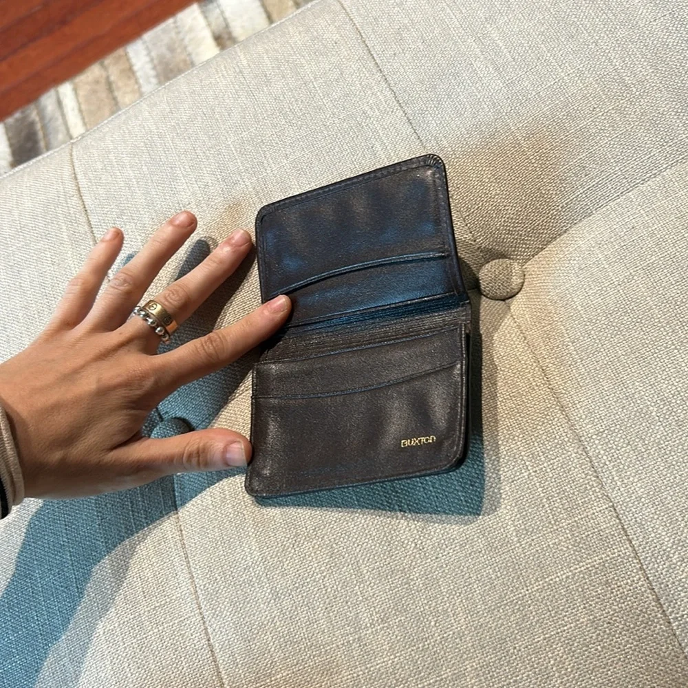 Buxton brown leather